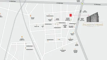 Project Image of 3 BHK Flat for Rent in Nitya Palash Prime Chandkheda, Ahmedabad - Image 76343