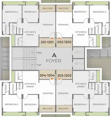 Project Image of 2 BHK Flat for Rent in Vasupujya Serene 53 Vaishnodevi Circle, Ahmedabad - Image 76361