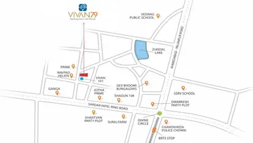Project Image of 3 BHK Flat for Rent in Shree Vivan 79 Zundal, Ahmedabad - Image 76378