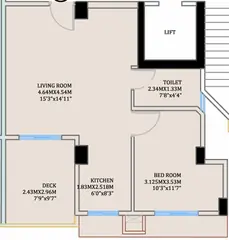 Project Image of 1.5 BHK Flat for Resale in CCI Rivali Park Sunburst Borivali East, Mumbai - Image 76732