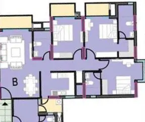 Project Image of 3 BHK Flat for Resale in Anik One Rajarhat New Town, Kolkata - Image 77027