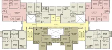 Project Image of 2 BHK Flat for Rent in Siddha Galaxia Rajarhat, Kolkata - Image 77055