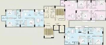 Project Image of 3 BHK Flat for Rent in Amit The Ecos Rajarhat, Kolkata - Image 77175