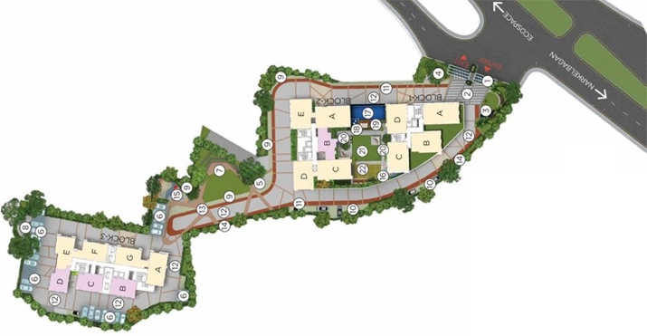 Project Image of 3 BHK Flat for Resale in PS Amistad, New Town - Image 77212