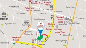 Project Image of 2 BHK Flat for Resale in Laabham Residency Pipliyahana, Indore - Image 78555