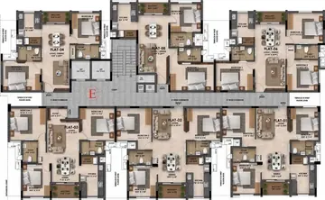 Project Image of 2 BHK Flat for Resale in Radiance Flourish Thiruvottiyur, Chennai - Image 78724