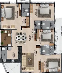 Project Image of 4 BHK Flat for Resale in Radiance The Prime Pammal, Chennai - Image 78761