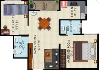 Project Image of 2 BHK Flat for Resale in Urbanrise City Of Joy Thirumazhisai, Chennai - Image 78848