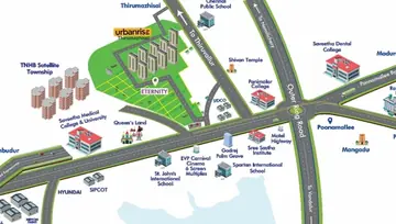 Project Image of 2 BHK Flat for Resale in Urbanrise City Of Joy Thirumazhisai, Chennai - Image 78845