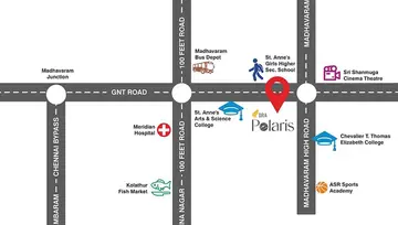 Project Image of 3 BHK Flat for Resale in DRA Polaris Madhavaram, Chennai - Image 79273