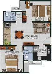 Project Image of 2 BHK Flat for Resale in Urbanrise The World Of Joy Siruseri, Chennai - Image 79332