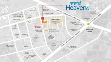 Project Image of 2 BHK Flat for Rent in Saamarth Heaven 4 Chandkheda, Ahmedabad - Image 79846