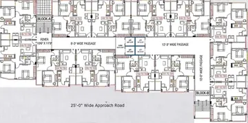 Project Image of 3 BHK Flat for Rent in Ratnakamal Tulsi Heights Vatva, Ahmedabad - Image 80291