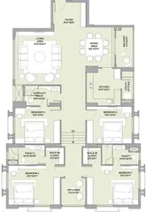 Project Image of 4 BHK Flat for Resale in Srijan Town Square New Town, Kolkata - Image 80546