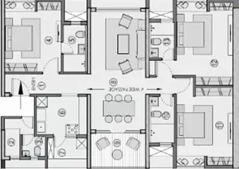Project Image of 3 BHK Flat for Resale in Purti The Varanda Jessore Road, Kolkata - Image 80548