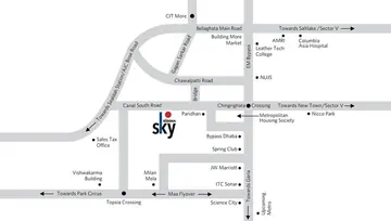 Project Image of 4 BHK Flat for Resale in Siddha Sky Chingrighata, Kolkata - Image 80697
