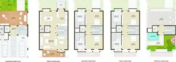 Project Image of 4 BHK House/Villa for Resale in Shanta Godavari Luxury Villa Vesu, Surat - Image 80920