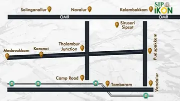 Project Image of Housing Plot/Residential Land for Resale in VVR SIP Ikon Kelambakkam, Chennai - Image 81846
