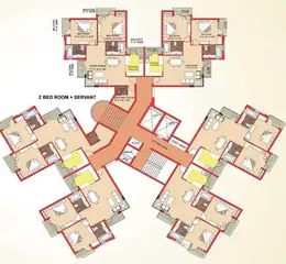 Project Image of 2 BHK Flat for Resale in Ansal Lakshya Heights Sushant Golf City, Lucknow - Image 82224