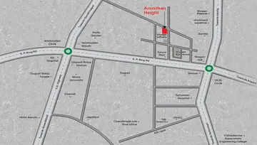 Project Image of 3 BHK Flat for Rent in Anusthan Heights Zundal, Ahmedabad - Image 82527