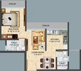 Project Image of 1 BHK Flat for Resale in Aim Residency 1 Jogeshwari East, Mumbai - Image 83362