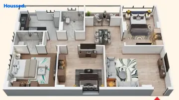 Project Image of 3 BHK Flat for Resale in Jessore Road, Kolkata - Image 84892