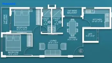 Project Image of 2 BHK Flat for Resale in Lake Town, Kolkata - Image 84913