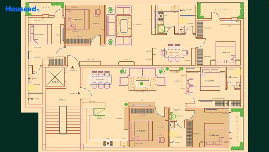 Project Image of 3 BHK Flat for Resale in Lake Town - Image 84945