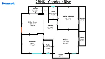 Project Image of 2 BHK Flat for Resale in Candeur Rise Varthur, Bangalore - Image 87251