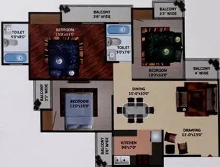Project Image of 3 BHK Flat for Resale in Gardenia - Golf City Sector 75, Noida - Image 87438