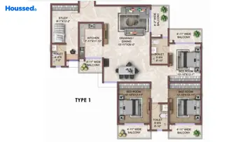 Project Image of 2 BHK Flat for Resale in Sushant Golf City, Lucknow - Image 87862