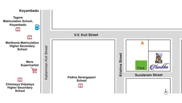 Project Image of 3 BHK Flat for Resale in NPSH Nandika Koyambedu, Chennai - Image 88195