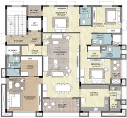 Project Image of 4 BHK Flat for Resale in Voora Narayana Purasaiwakkam, Chennai - Image 88327