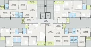 Project Image of 3 BHK Flat for Rent in Kanchan Osian One And Only Mundhwa, Pune - Image 89739