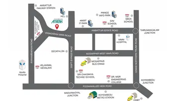 Project Image of 3 BHK Flat for Resale in Mogappair, Chennai - Image 89431