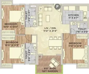 Project Image of 3 BHK Flat for Resale in Vinayak Vista Lake Town, Kolkata - Image 89599