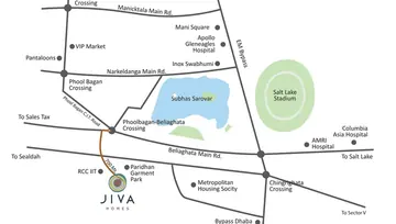 Project Image of 3 BHK Flat for Resale in PS Jiva Chingrighata, Kolkata - Image 89604