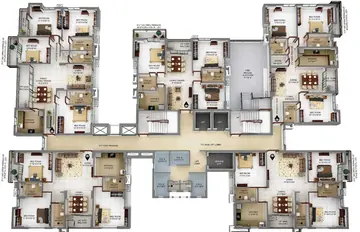 Project Image of 4 BHK Flat for Resale in Merlin Elements New Alipore, Kolkata - Image 92704
