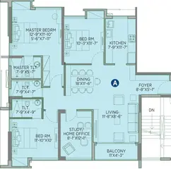 Project Image of 3 BHK Flat for Resale in Sugam Morya Tollygunge, Kolkata - Image 92720