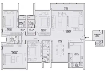 Project Image of 4 BHK Flat for Resale in Tata 88 East Alipore, Kolkata - Image 92735