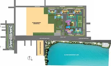 Project Image of 2 BHK Flat for Resale in Siddha Eden Lake Ville BT Road, Kolkata - Image 93297