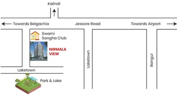 Project Image of 4 BHK Flat for Resale in AN Nirmala View Lake Town, Kolkata - Image 93317