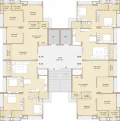 Project Image of 3 BHK Flat for Rent in Shaligram Prime South Bopal, Ahmedabad - Image 94035