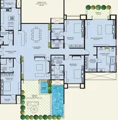 Project Image of 4 BHK Flat for Resale in Marvel Bounty 2 Magarpatta, Pune - Image 94296