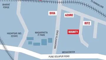 Project Image of 4 BHK Flat for Resale in Marvel Bounty 2 Magarpatta, Pune - Image 94297