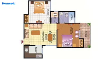 Project Image of 2 BHK Flat for Resale in Eureka Diya Greencity Raj Nagar Extension, Ghaziabad - Image 94534
