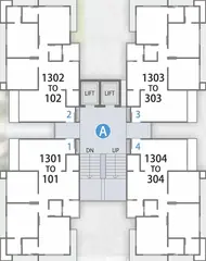Project Image of 3 BHK Flat for Rent in Sky Serenity Bopal, Ahmedabad - Image 95062