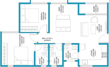 Project Image of 2 BHK Flat for Resale in Godrej Splendour Whitefield, Bangalore - Image 96911