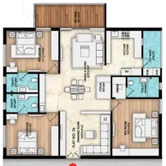 Project Image of 3 BHK Flat for Resale in Om Sree Sky Park Kompally, Hyderabad - Image 96965