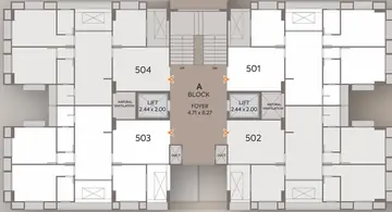 Project Image of 3 BHK Flat for Rent in Umiya Atishay Sky Sargasan, Gandhinagar - Image 97308